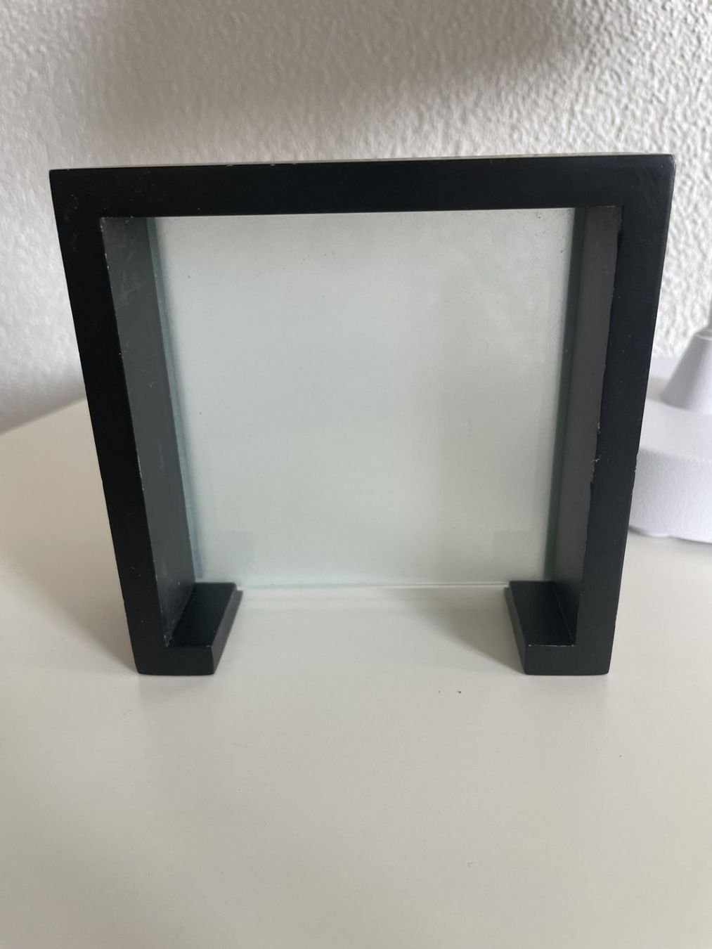 Sottobicchieri: 4 schlichte Spieghel/Glasuntersetzer mit Halter 10x10cm – Usato da Winkel venduto da Kade50 1