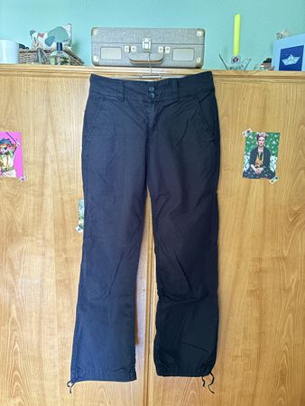 Damen Hose schwarz TIDE.CH Grösse 28 Italien guter Zustand