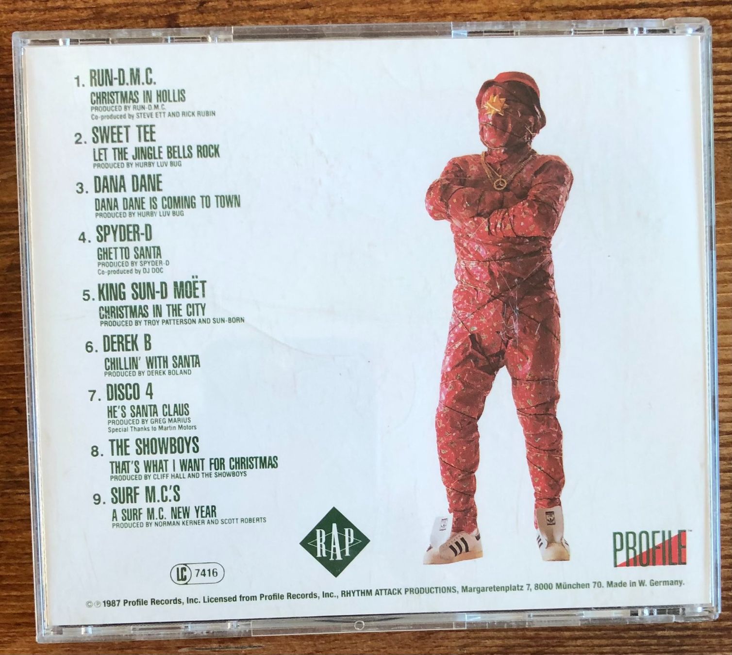 CD: VA - Christmas Rap CD, Run DMC, Sweet Tee, Dama Dane... – Usato da Luzern venduto da Schlafenicht00 1