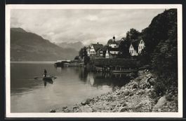 AK Quinten am Walensee, Teilansicht