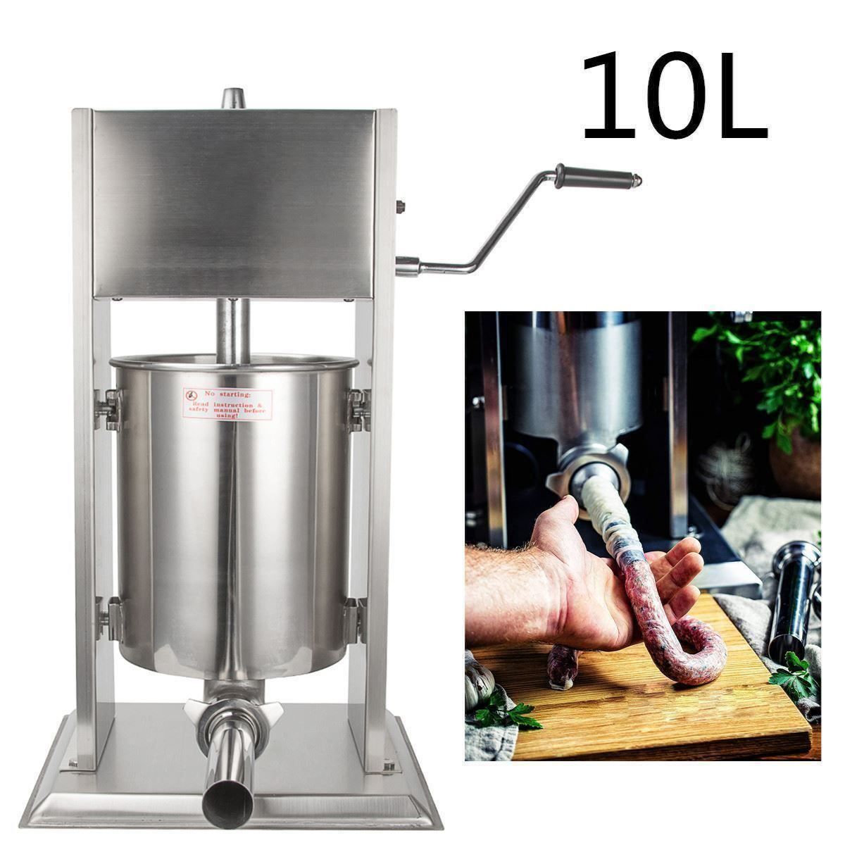 Elettrodomestici da cucina: Wurstfüller Wurstpresse Wurstspritze 10L – Nuovo (secondo la descrizione) da Thun venduto da Newnewshop 5