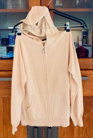 Jäckchen /Cardigan/Pullover dünn Strick,Glitzer-Borte,Gr.M