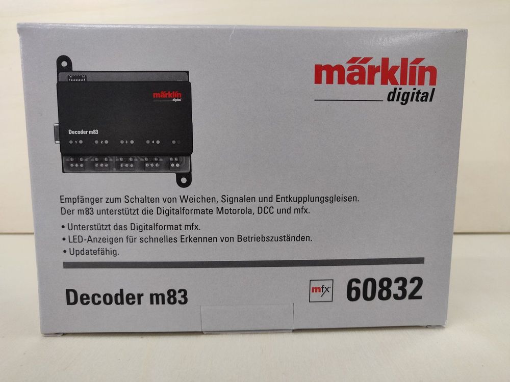 #1 Märklin 60832 Decoder m83 (Neu (gemäss Beschreibung)) in Lyss für ...