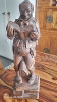 Holzstube Holzfigur Gelehrter-Südtirol Schnitzerei - Vintage