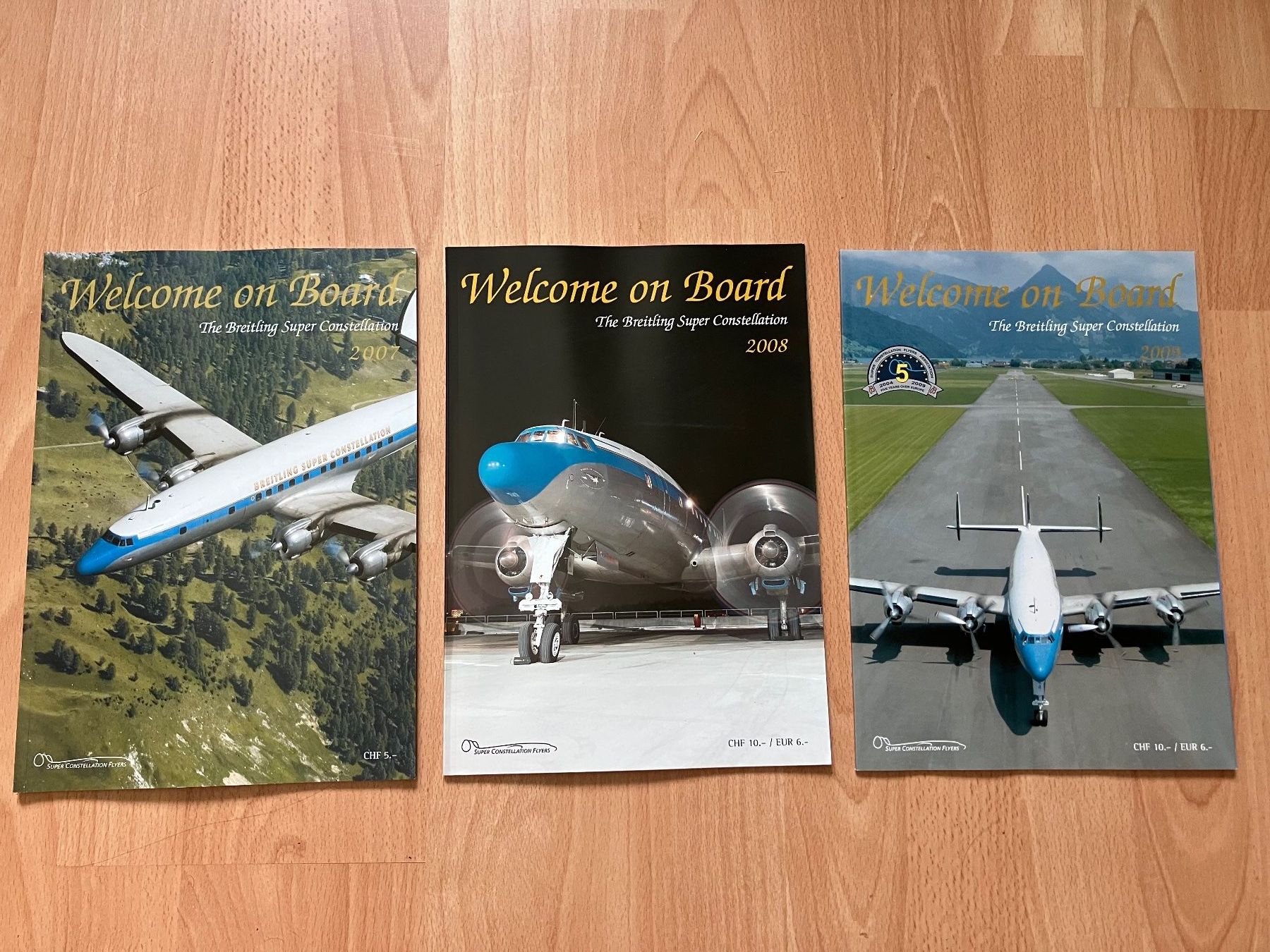 Riviste & Magazine: Breitling Super Constellation  Welcome on Board x 3 – Usato da Zürich venduto da Classic_Collection_Zurich