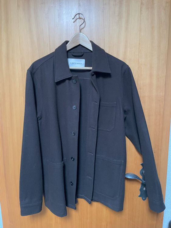 A Day s March Wool Overshirt M Brown Kaufen auf Ricardo