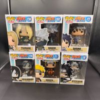 Funko Pop! Naruto 6er Set Naruto Sasuke Kakashi Orochimaru