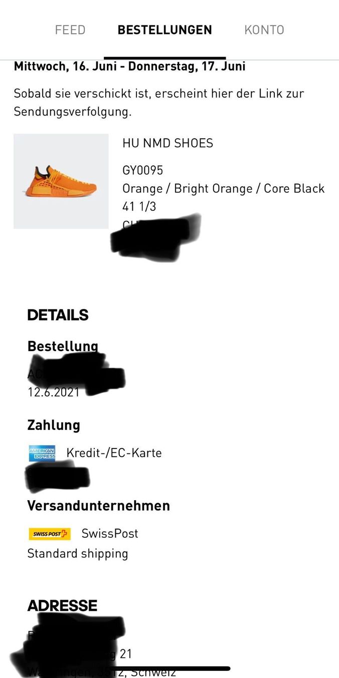 Adidas Scarpe da uomo: HU NMD Pharrell Williams US8 – Nuovo e nell'imballaggio originale da Walkringen venduto da buetzu08 4