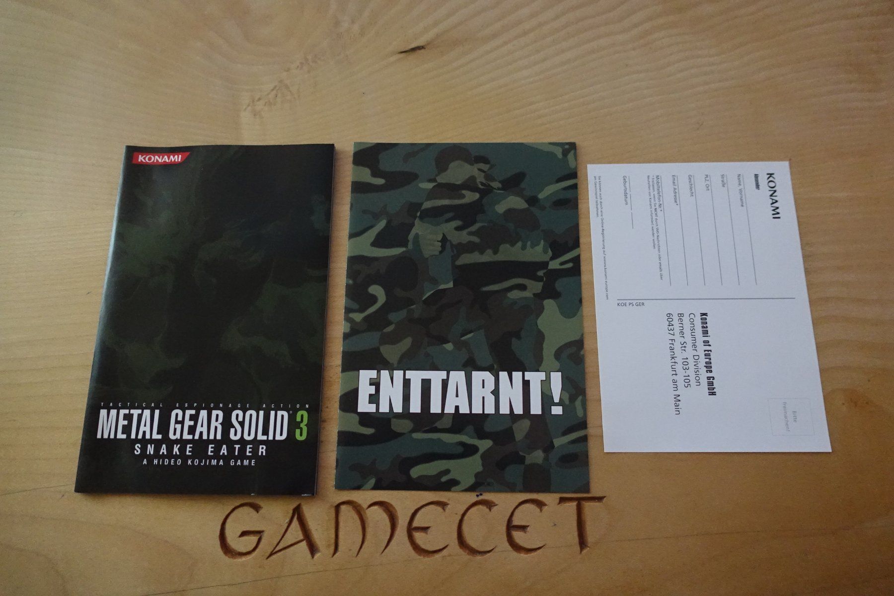 Sony Giochi: Metal Gear Solid 3: Snake Eater - Steelbook – Usato da Steinach venduto da Gamecetch 4