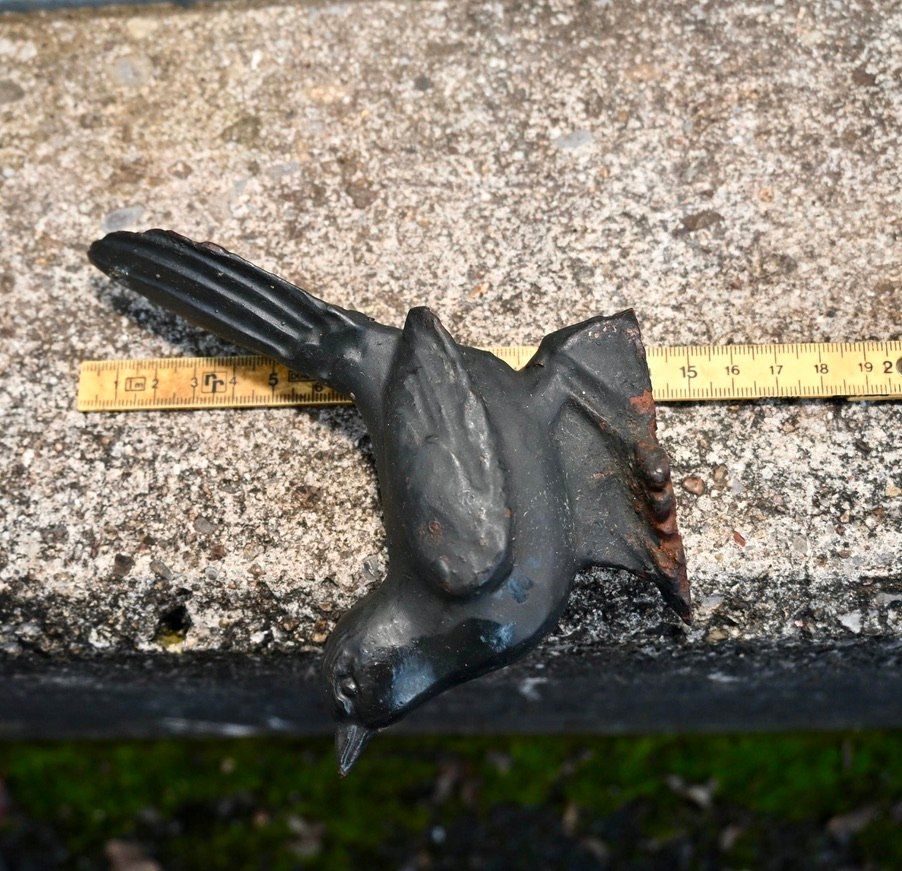 Figuren: alter GUSSEISEN Vogel gartenfigur etc B – Gebraucht aus Pfaffhausen von mono_rec 4