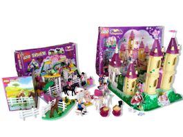 LEGO Belville 5808 Märchenschloss Feenpalast & 5855 Reithof