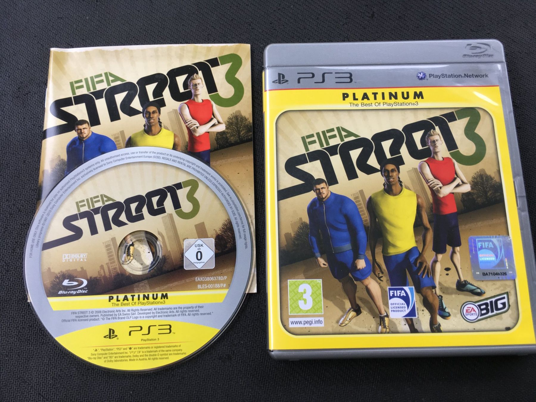 Sony Giochi: Fifa Street 3 - PS3 / Playstation 3 – Usato da St.Gallen venduto da sjosjo
