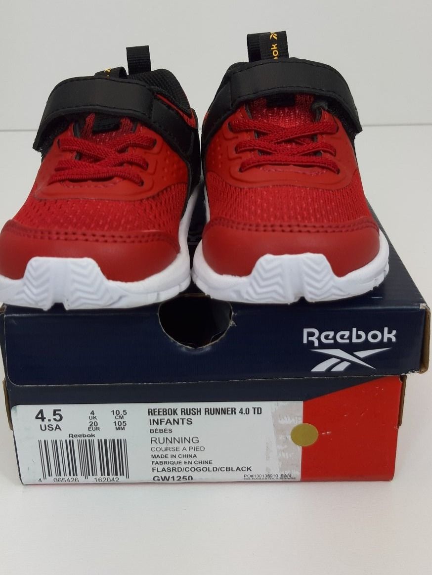 Reebok Scarpe per ragazzi: REEBOK Rush Runner 4.0 TD Sneaker Klettverschluss Gr. 20 – Nuovo e nell'imballaggio originale da Seuzach venduto da VT-Collections1 8