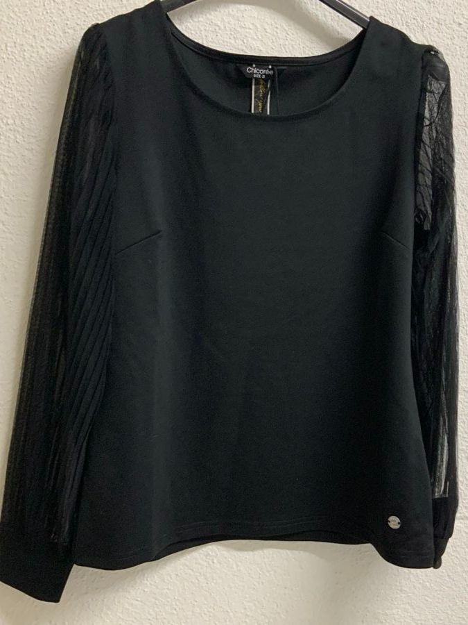 Camicette: Chicoree Damen Pullover Schwarz Groesse S Neu – Nuovo e nell'imballaggio originale da Wallisellen venduto da AS.TZ.