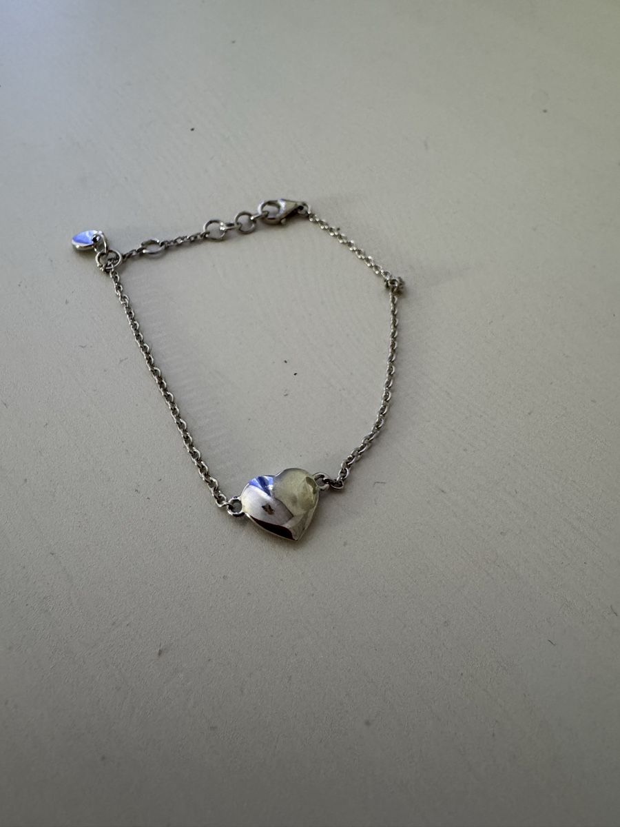Bracelets: Armband Herz Silberfarben neu – Neuf avec emballage d'origine à Albligen par Harmonika55 1