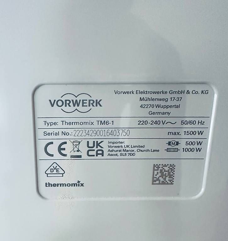 Küchengeräte: Thermomix TM-6 – Gebraucht aus Tägerwilen von mia_x7n5 1
