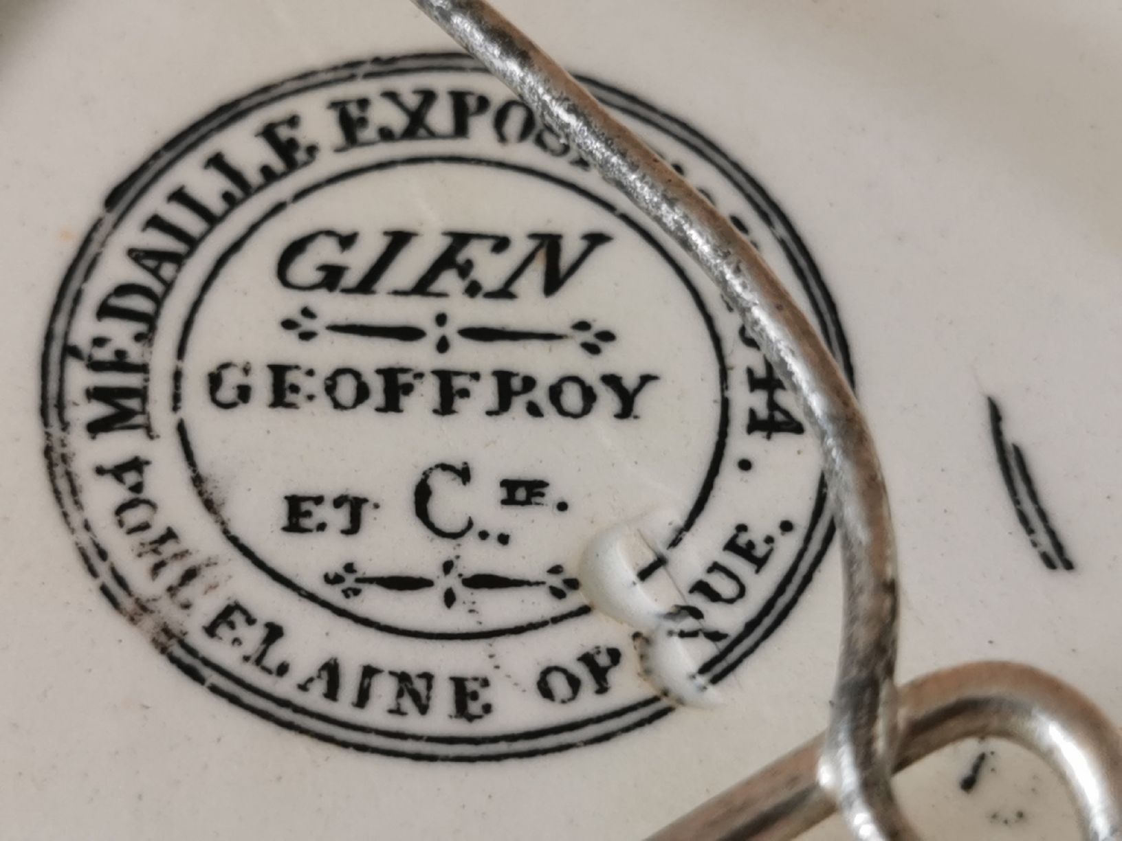 Assiettes: Gien Geoffroy Wand Teller N3 – D'occasion à Schlieren par vlalif 3