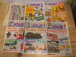 Lot de magazines La vie du jouet 90-2000
