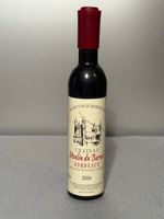 Weinflasche "Attrappe" mit Korkenzieher, Chateau Moulin du