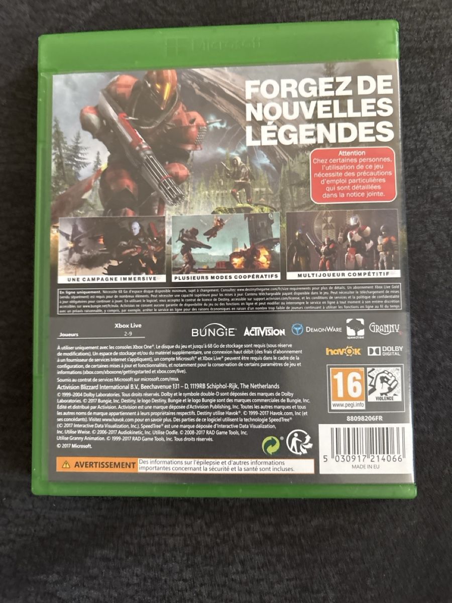 Microsoft Spiele: Jeu Xbox One Destiny 2 bon état – Gebraucht aus Carouge GE von irma016 2