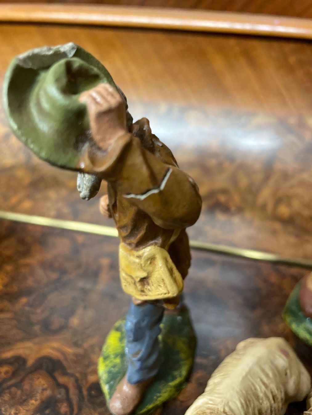 Statuette: 22 Stück Vintage Krippenfiguren Set Gips – Usato da Frasnacht venduto da GracyStore 5
