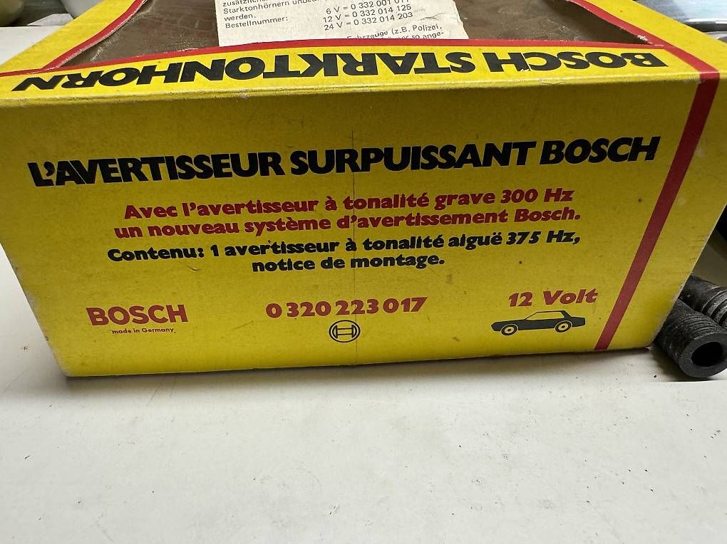 Accessori per altri veicoli: Klaxon Bosh 117 db 12v – Usato da St-Blaise venduto da cielouvert 3