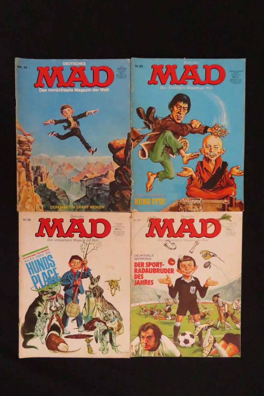 Riviste & Magazine: MAD MAGAZINE 82 85 88 89 – Usato da Rüti ZH venduto da cryptie66