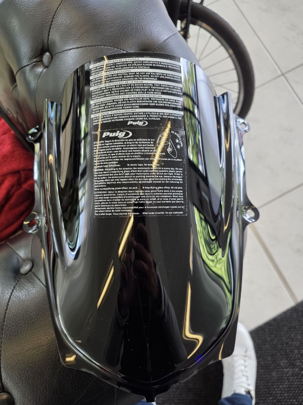 Yamaha Strada: Yamaha R1 2016 Puig Windschutzscheibe Schwarz dunkel – Nuovo (secondo la descrizione) da Winkel venduto da Boki911