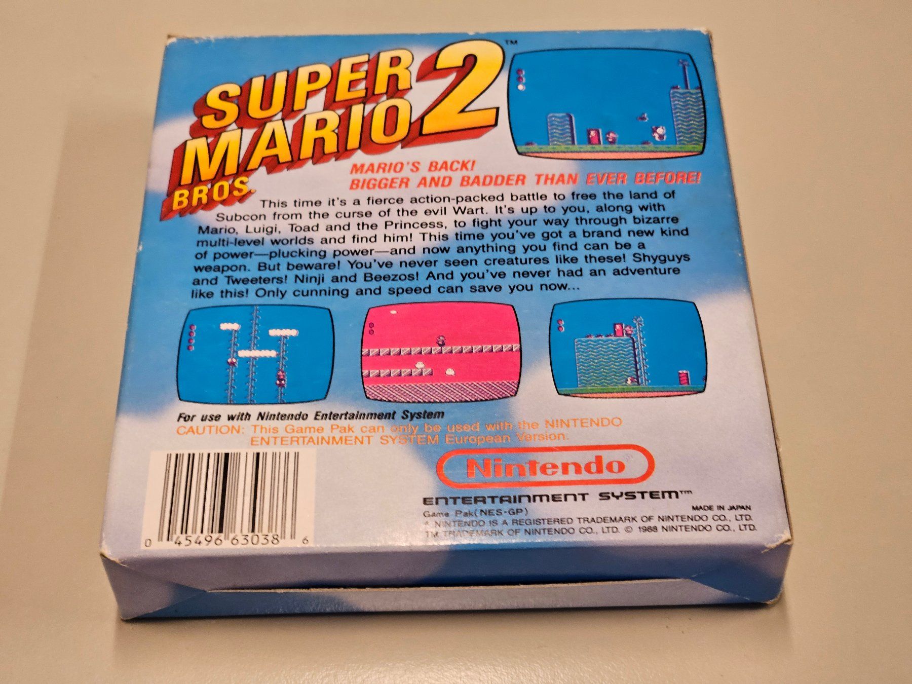 Nintendo Giochi: Super Mario Bros. 2 OVP NES – Usato da Hindelbank venduto da GameBoy1981 4