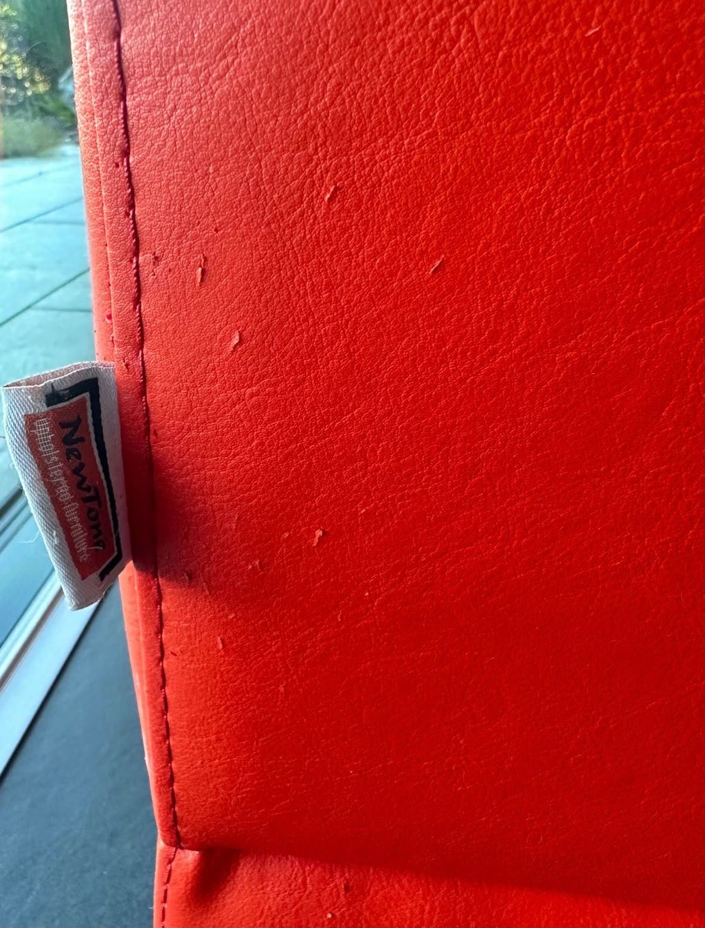 Poltrone: Roter Designer Ledersessel – Usato da Neftenbach venduto da wobe999 3