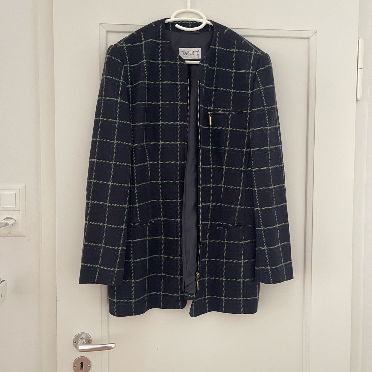 Basler Giacche: Vintage Basler wolle jacket / blazer Checkered - gr. 40 – Nuovo (secondo la descrizione) da Bern venduto da dek_7bjd 3