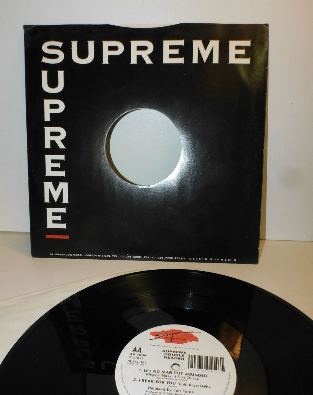 Dischi in vinile: LP - 1990 Supreme Double Header - Remixed by Fon Force – Usato da Sursee venduto da 76 4