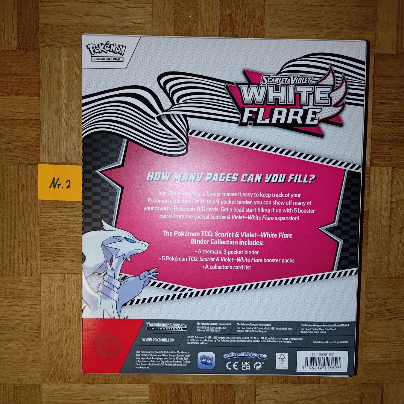 Pokémon Carte collezionabili: 🇺🇲 White Flare Binder Collection – Nuovo (secondo la descrizione) da Basel venduto da KilluahZ 1