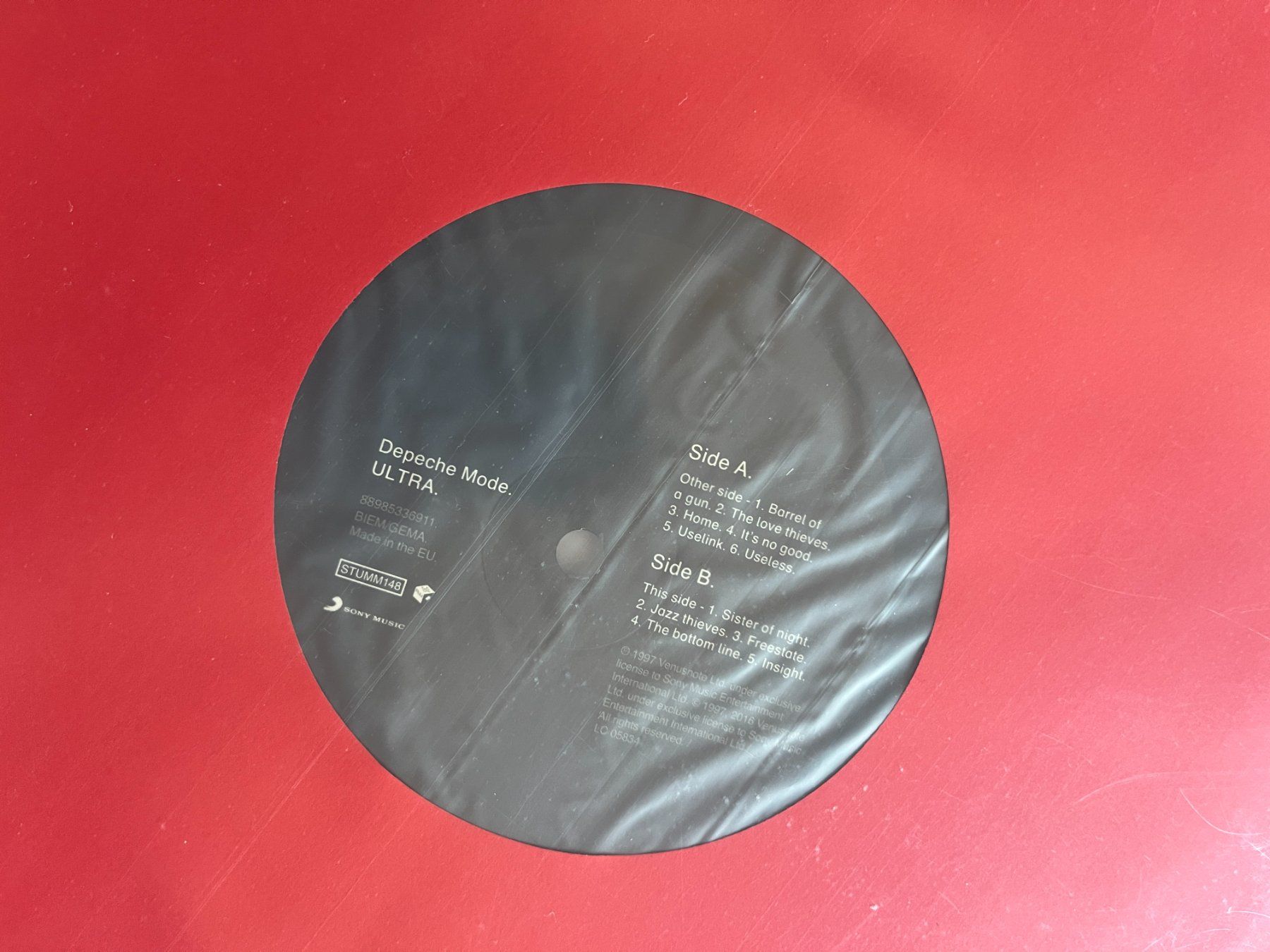 Schallplatten: Depeche Mode – Ultra Vinyl LP – Gebraucht aus Effretikon von ChrisLamberger 4