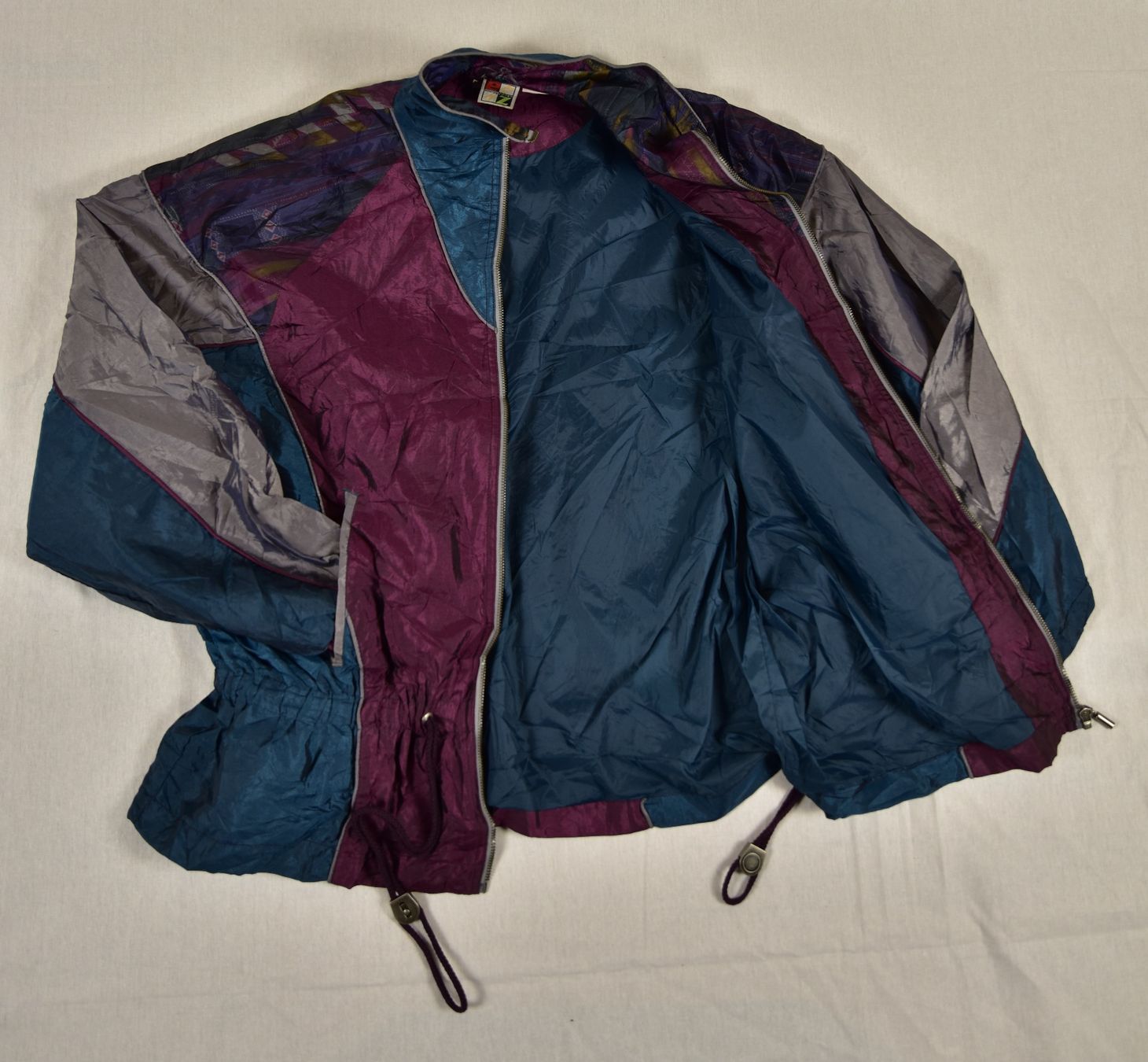 Jacken: 90s Windbreaker Jacket – Petrol & Violet – Gebraucht aus Luzern von eli_b9zg 6