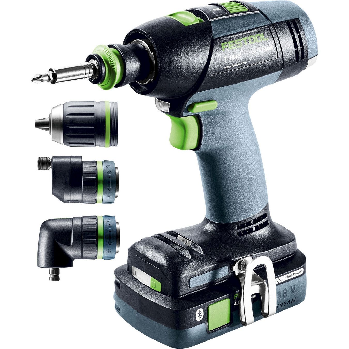 Festool Alle Werkzeuge: Festool T18+3 HPC4,0 I-Set Bohrschrauber – Neu und originalverpackt aus Bottighofen von zaap 1