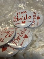 Bachelorette, Accessoires Team Bride - 5 Stück