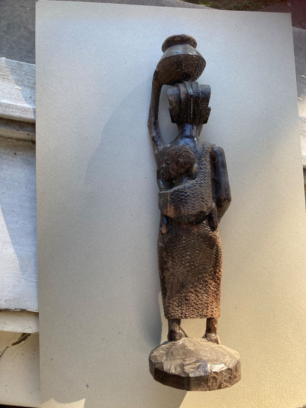 Statuette: Afrikanische Figur – Usato da zürich venduto da papalapa 1