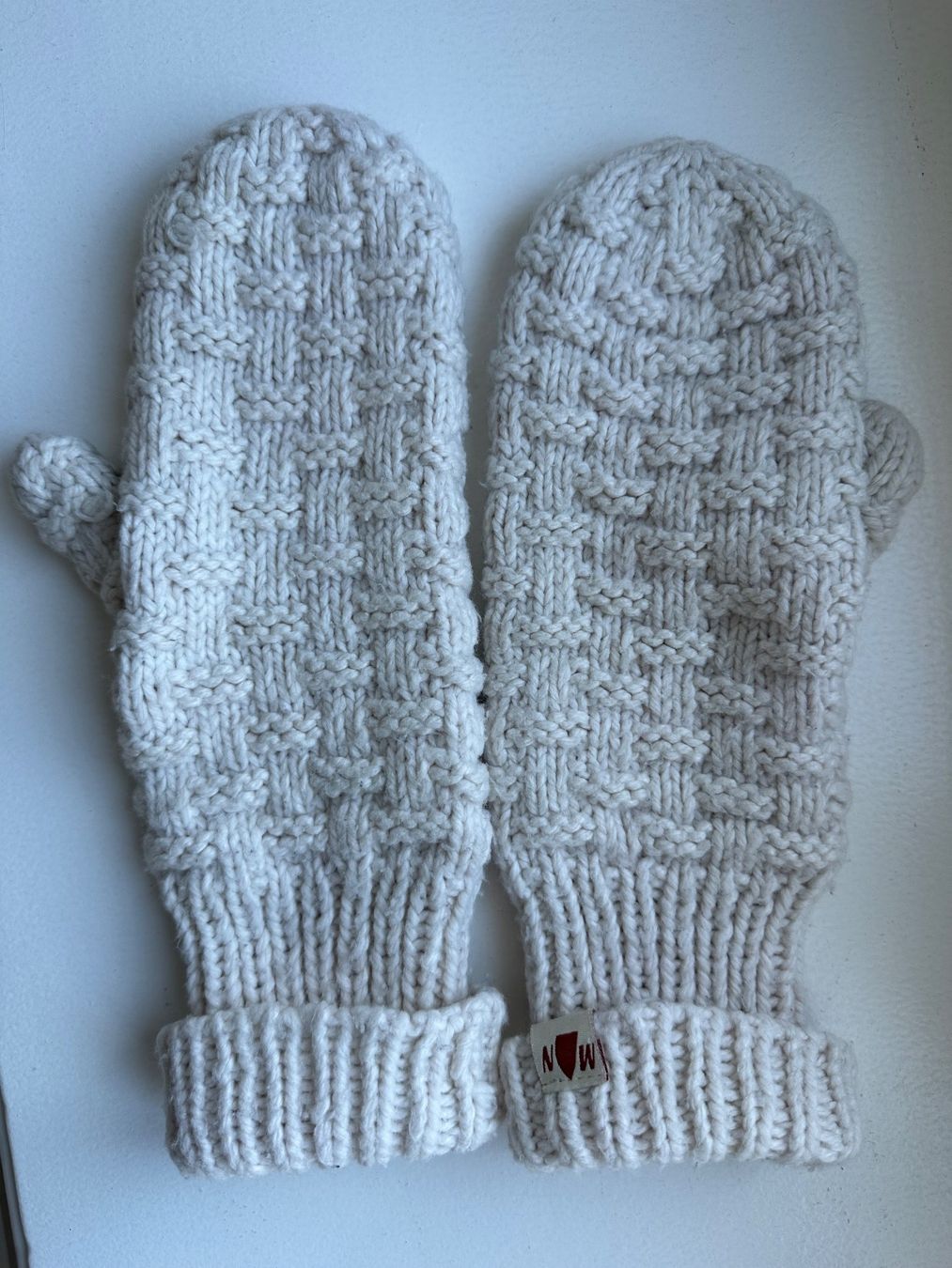 Guanti & manicotti: Weisse Ecru warme Handschuhe – Usato da Uster venduto da Monika_OB 3
