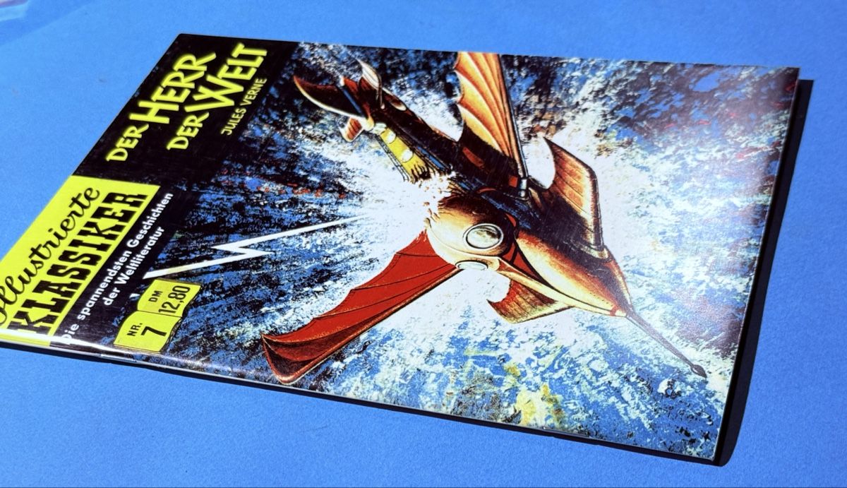Fumetti: Jules Verne "Der Herr der Welt" Nr. 7 Comic Retro – Usato da Zuerich venduto da SonderArt-Wertgut 1