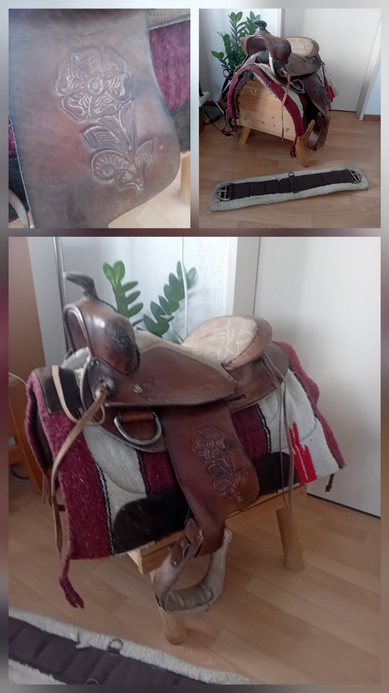 Selle & Accessori: Pony-Westernsätteli mit Pad&Gurte – Usato da Amriswil venduto da Landherzli