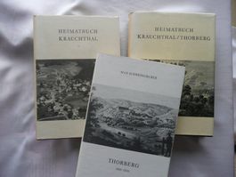3 Bücher Krauchthal / Thorberg, Heimat Geschichte Kt. BE