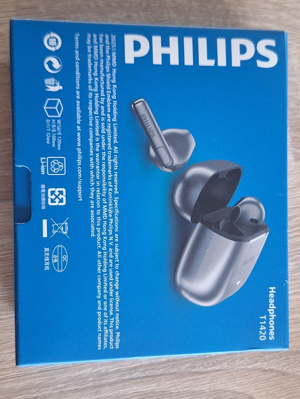 Philips Cuffie: Philips T1420 Kopfhörer  NEU – Nuovo (secondo la descrizione) da Aeugstertal venduto da firefly33 1