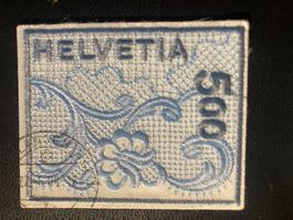 Schweiz 2000 St.Galler Stickerei 5 Fr. Blumenornament 22.6.