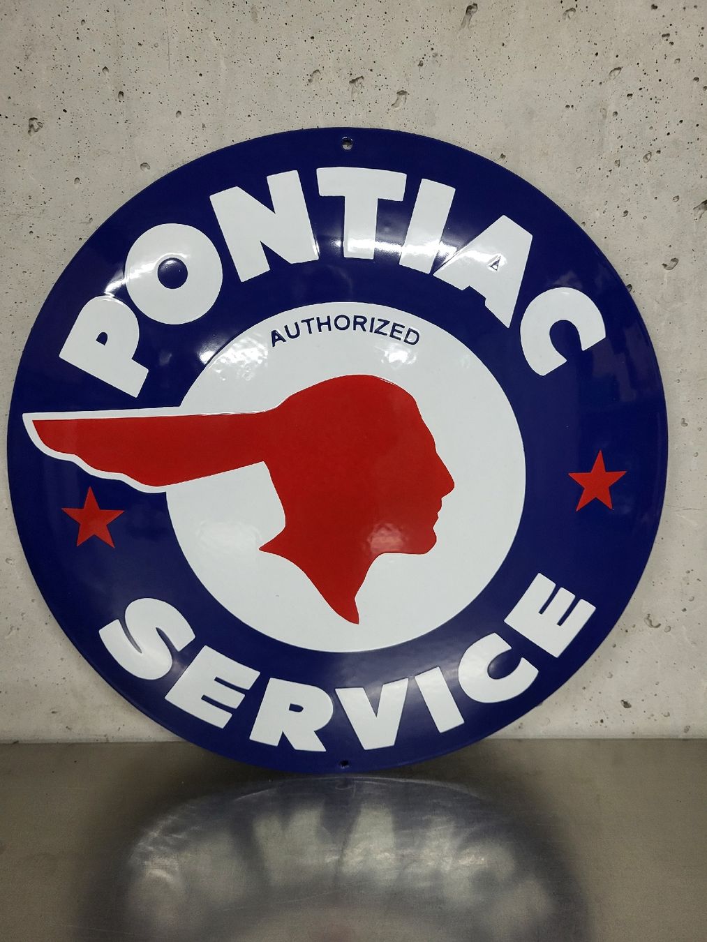 Insegne: Emailschild Pontiac – Usato da Zürich venduto da timbuktu03