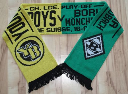 YB Fanschal (CL Play-off 2016, Borussia Mönchengladbach)