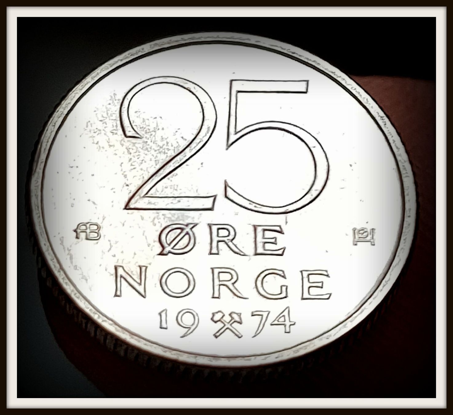 Tutti le monete: NORWEGEN 25 ORE 1974 – Usato da winterthur venduto da CoinPassion 1