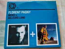 CD Florent Pagny - 2 Cds Merci + Ailleurs Land