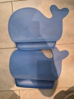 2x Tischset Baby Kleinkind Wal blau