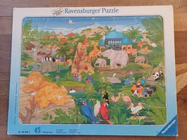 Ravensburger Puzzle "Im Tiergarten", 45 Teile